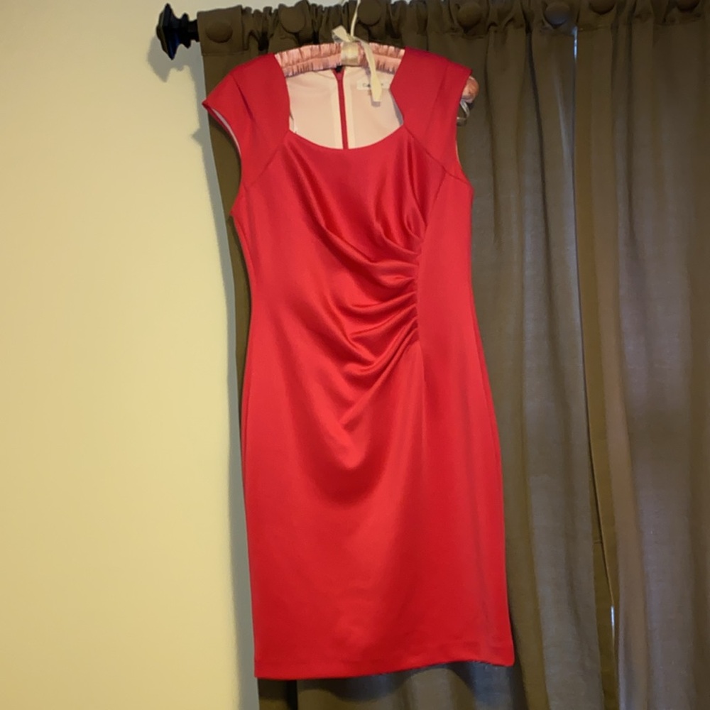 Calvin Klein Pink Bodycon Dress